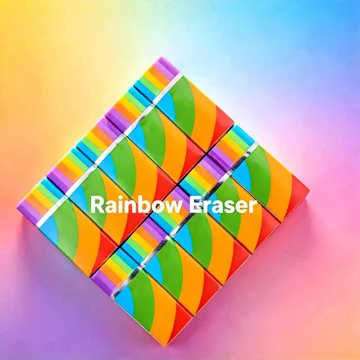 rainbow eraser