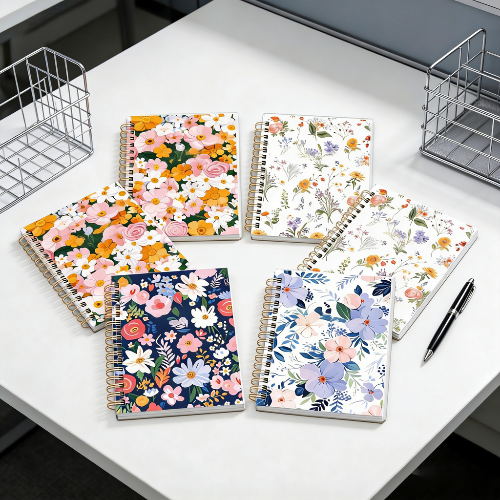 Notepad, double-coil notebook, portable notebook, drafts