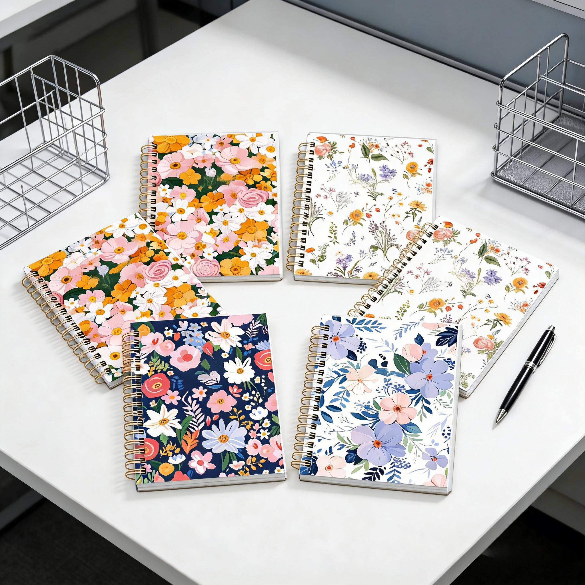 Notepad, double-coil notebook, portable notebook, drafts